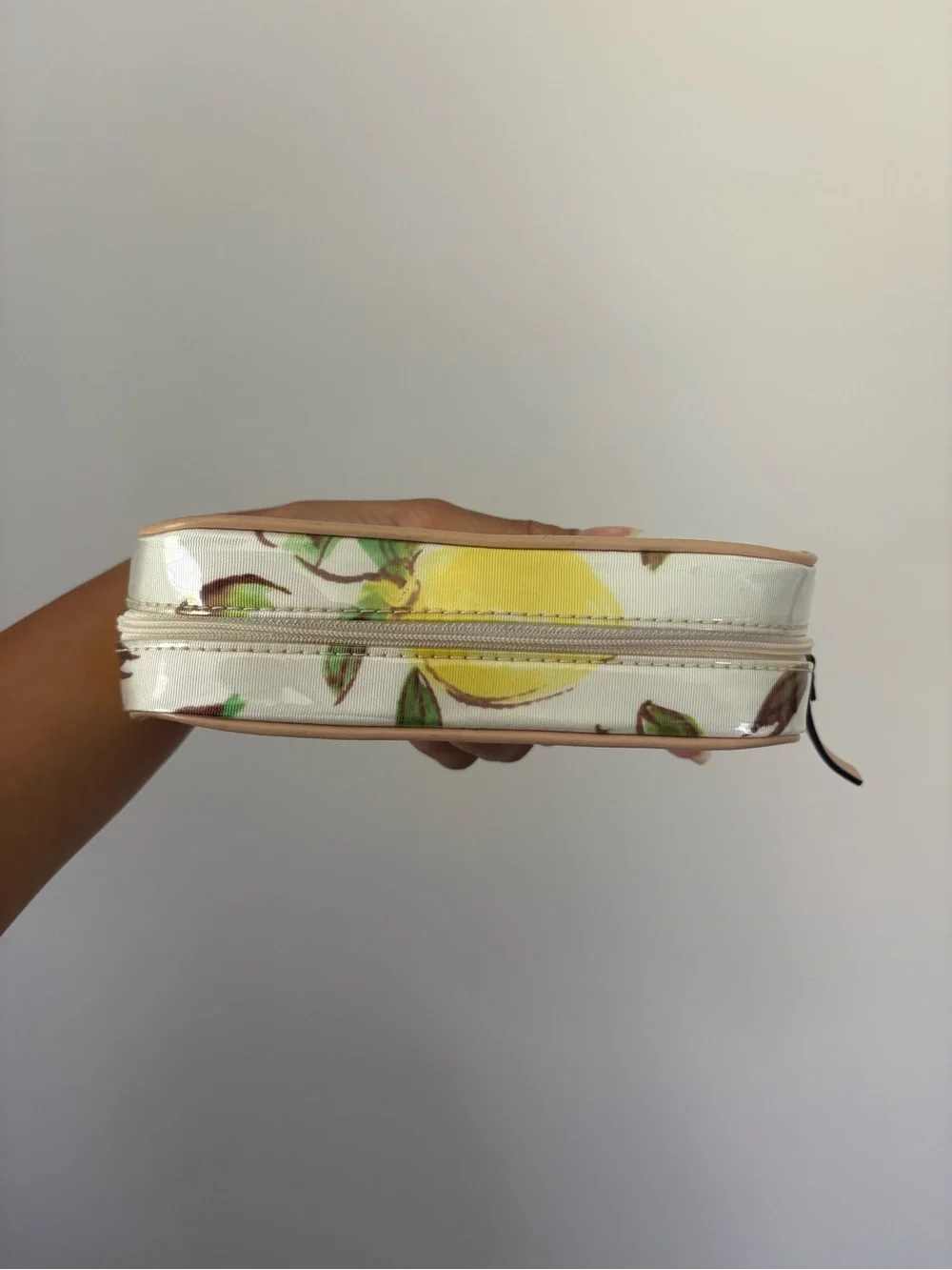 kate spade Lemon Print Cosmetic Pouch - Yellow - Picture 4 of 9